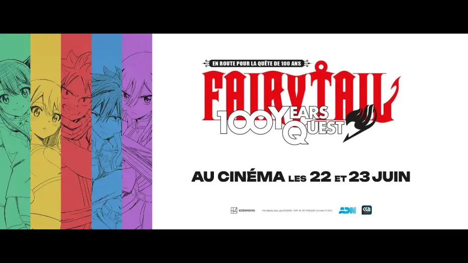 Wideo do serialu Fairy Tail: 100 Years Quest — FAIRY TAIL 100 YEARS QUEST : En route pour la quête de 100 ans ! Les 22 & 23 juin uniquement