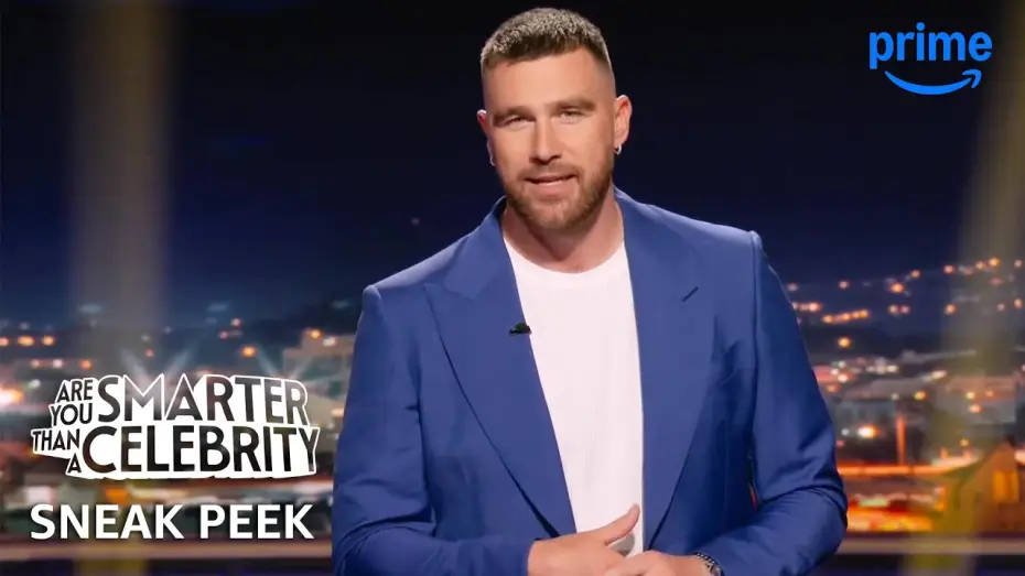 Wideo do serialu Are You Smarter Than a Celebrity — Travis Kelce Hosts Are You Smarter Than A Celebrity Sneak Peek