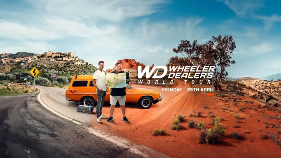 Wideo do serialu Fani czterech kółek: w trasie — Wheeler Dealers World Tour Trailer | Brand New Series