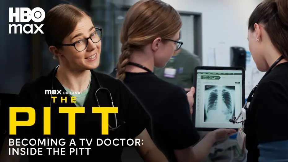 Видео к сериалу The Pitt — Becoming a TV Doctor: Inside The Pitt - Season 2