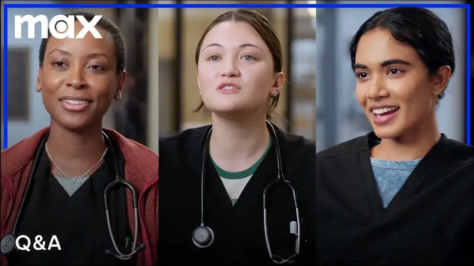 Видео к сериалу The Pitt — The Cast of The Pitt Answer Fan Questions