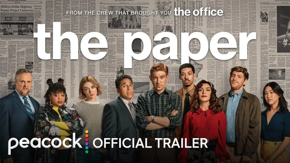 Видео к сериалу The Paper — Official Trailer