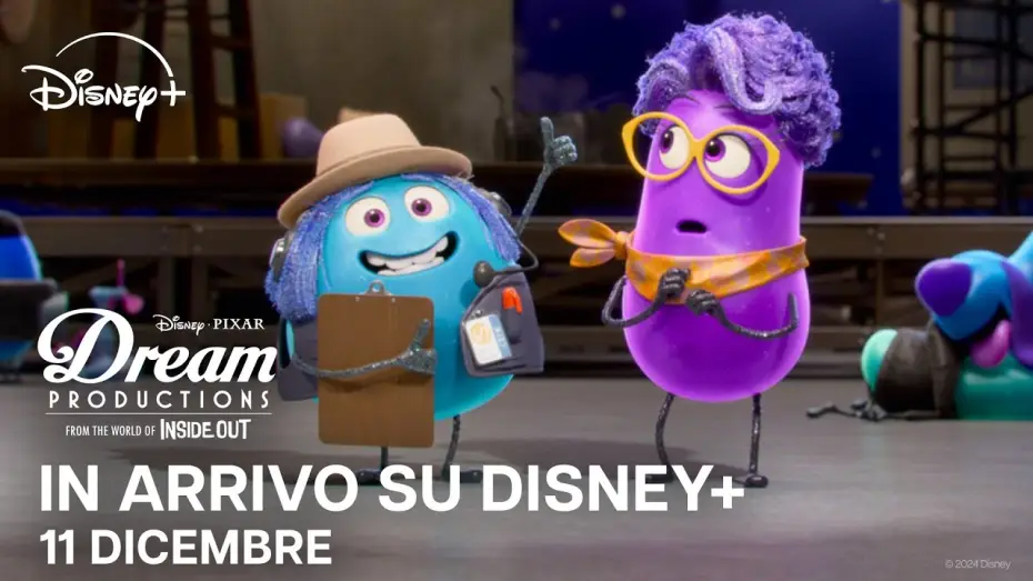 Видео к сериалу Wytwórnia filmowa Śpioch — Dream Productions: Dal Mondo di Inside Out | Dall’11 Dicembre su Disney+