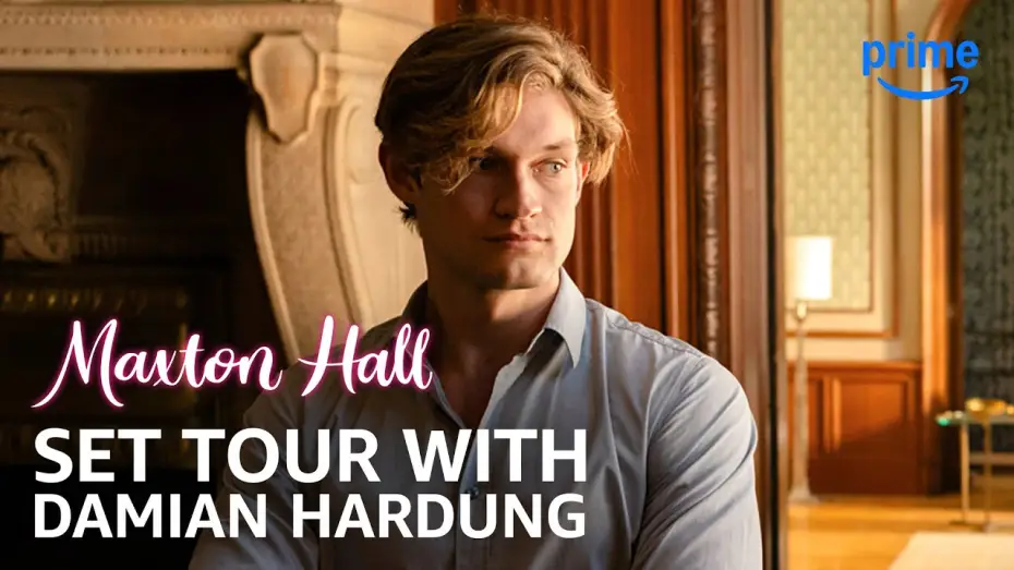 Wideo do serialu Maxton Hall - Dwa światy — Maxton Hall Set Tour with Damian Hardung
