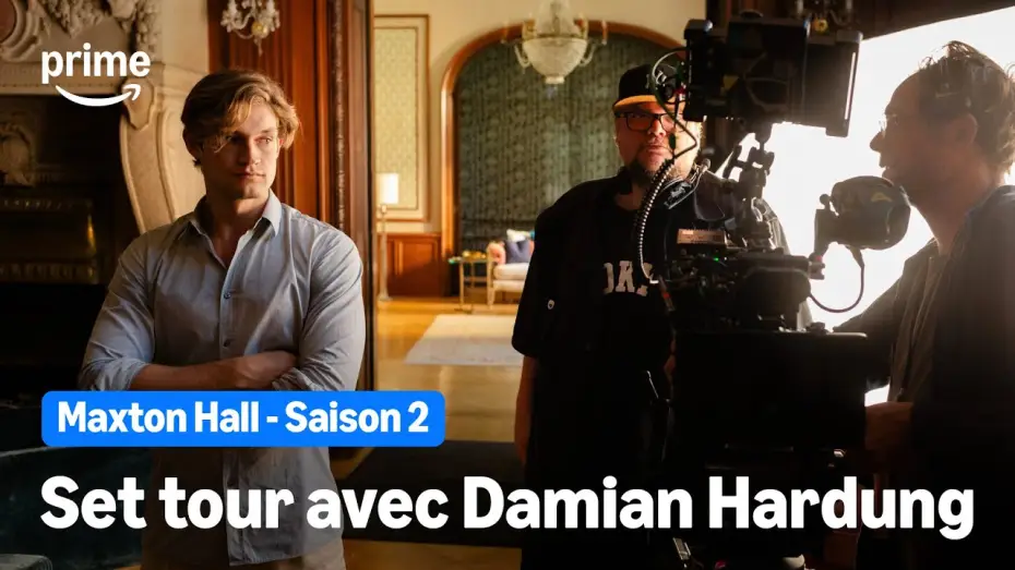 Видео к сериалу Maxton Hall - Dwa światy — Set tour avec Damian Hardung - Maxton Hall S2 | Prime Video