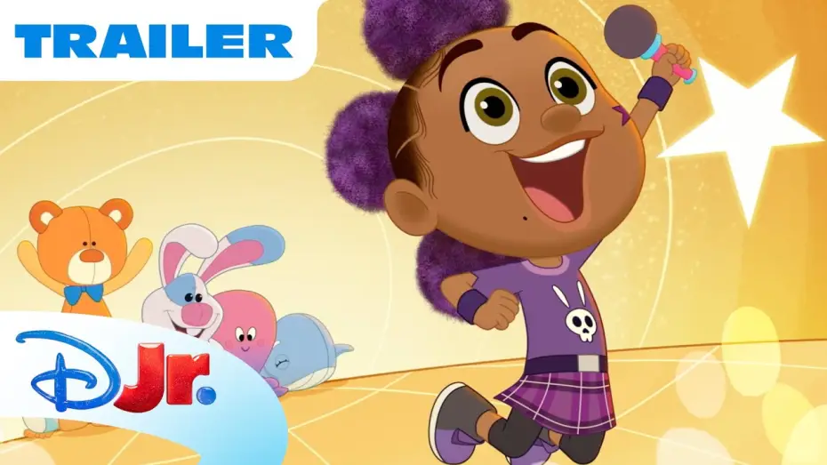 Wideo do serialu Hey A.J.! — Hey AJ! Official Trailer 🐰🚀 | Meet AJ & Her Magic Imaginations! | @disneyjr