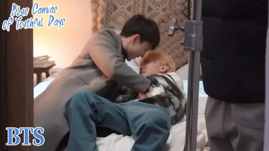Wideo do serialu Błękitne płótno młodości — 【BTS】All in bed🥰 | Blue Canvas of Youthful Days | ENG SUB