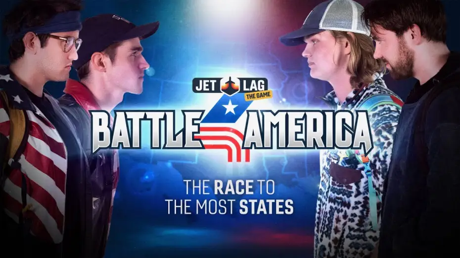 Wideo do serialu Jet Lag: The Game — Jet Lag: The Game - Battle 4 America Official Trailer