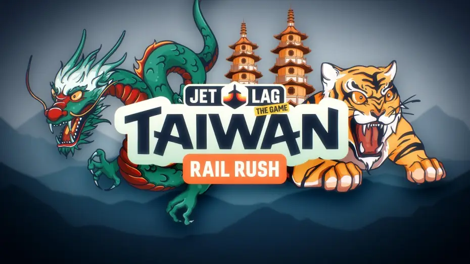 Wideo do serialu Jet Lag: The Game — Jetlag: Taiwan Rail Rush [Trailer]