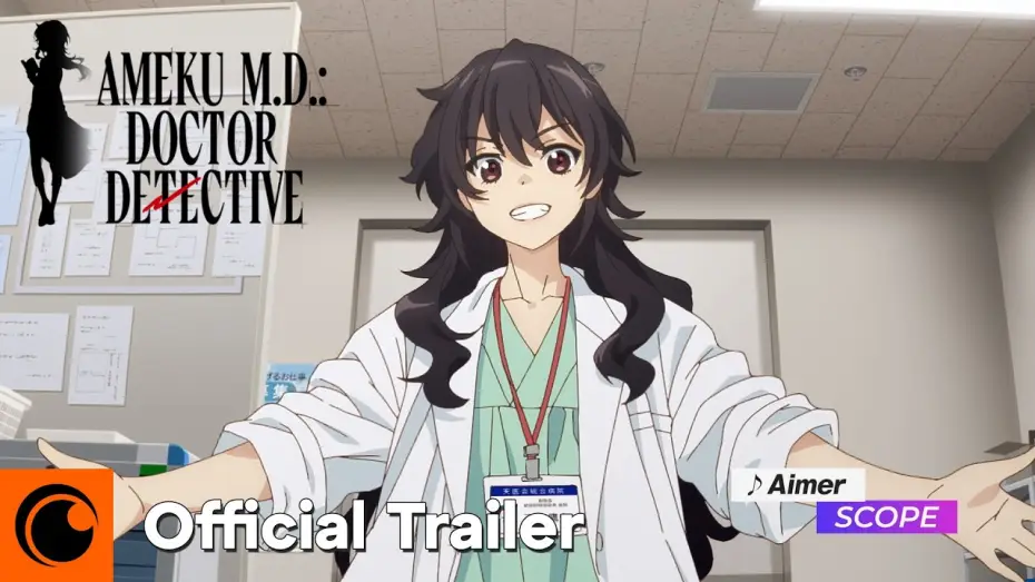 Видео к сериалу Akta doktor Takao Ameku — Official Trailer [Subtitled]