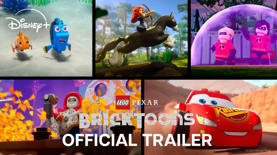 Wideo do serialu LEGO Pixar: BrickToons — Official Trailer