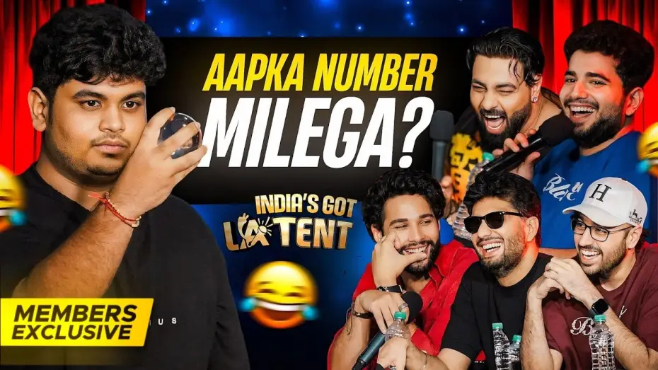 Wideo do serialu India's Got Latent — [MEMBERS EXCLUSIVE] HE WANTS TO GIVE SAMAY A MASSAGE