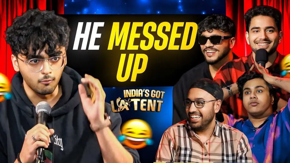 Wideo do serialu India's Got Latent — LIVE MAGIC TRICK FAIL ON LATENT