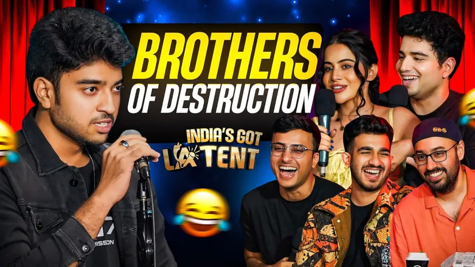 Wideo do serialu India's Got Latent — HE TRAVELLED 3 DAYS TO COME ON LATENT