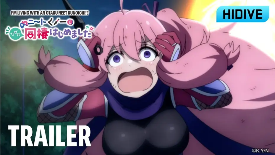 Wideo do serialu I’m Living With an Otaku NEET Kunoichi!? — Trailer [Subtitled]