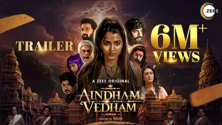 Wideo do serialu Aindham Vedham — Aindham Vedham Trailer (Tamil) | A ZEE5 Original | Sai Dhanshika | Santosh| Naga| Premieres 25th Oct