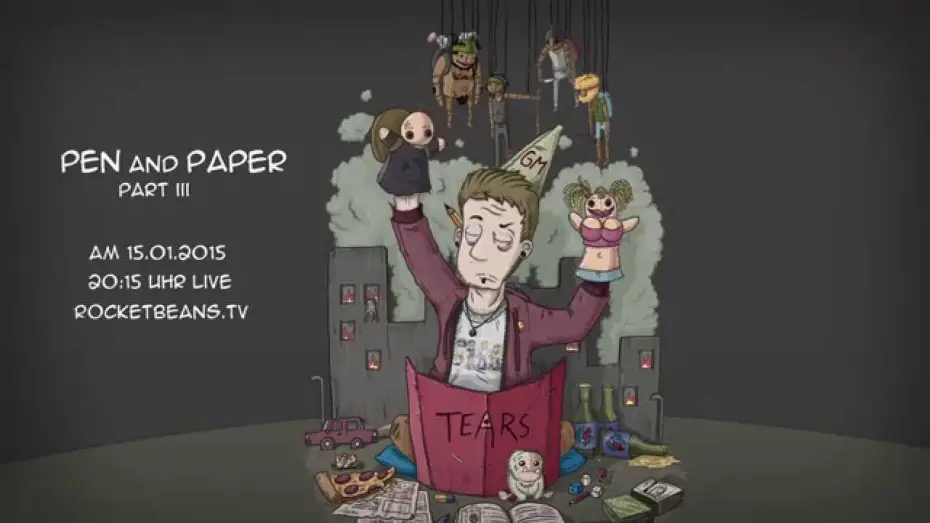 Wideo do serialu Pen & Paper — T.3.A.R.S. - PEN & PAPER 3 | TEASER | 16.01. um 20:15