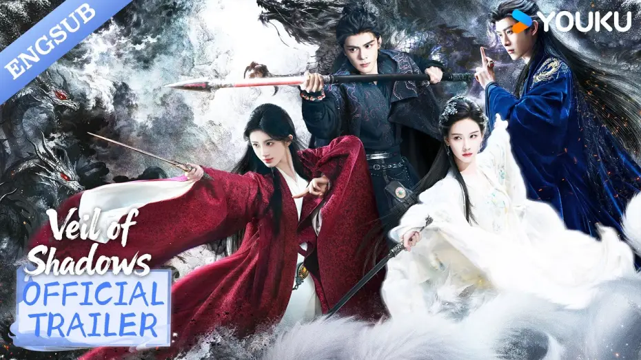 Видео к сериалу 月鳞绮纪 — 【Official Trailer】Veil of Shadows: Traveling through time to save their loved ones🥹 Lock 4.1🔥| YOUKU