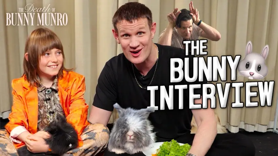 Wideo do serialu The Death of Bunny Munro — Matt Smith & Rafael Mathé meet ACTUAL Bunnies