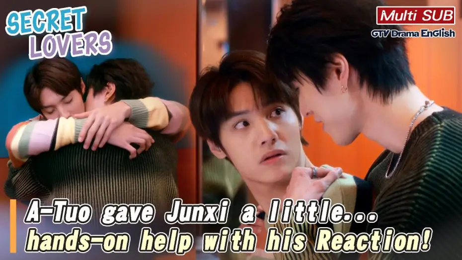 Wideo do serialu Tajemny kochanek — A-Tuo gave Junxi a little... hands-on help with his reaction.😏【MULTI SUB】｜Secret Lover