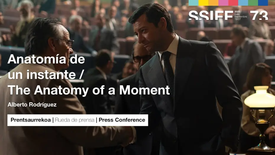 Wideo do serialu Anatomia chwili — Rueda de prensa en el SSIFF