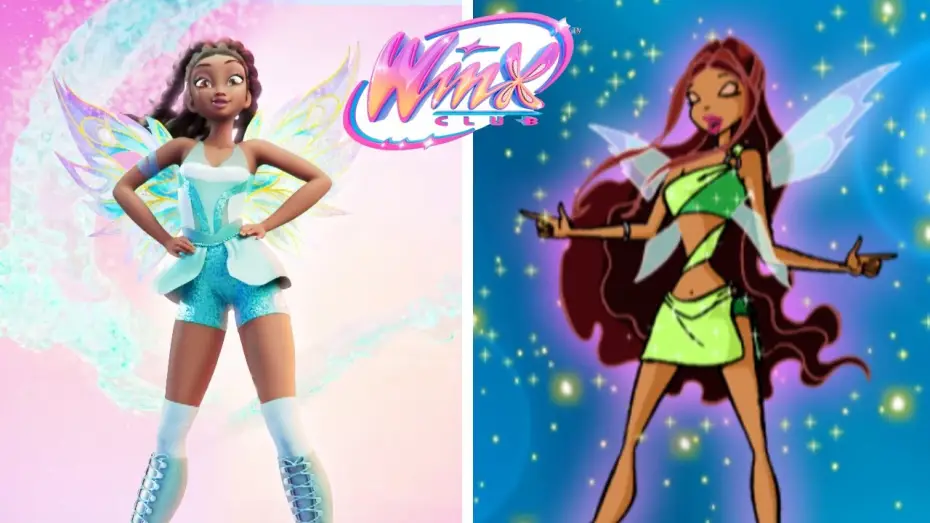 Wideo do serialu Klub Winx: Magia powraca — Aisha's Transformation: original Season 2 vs. Reboot Side-by-Side | Winx Club Official