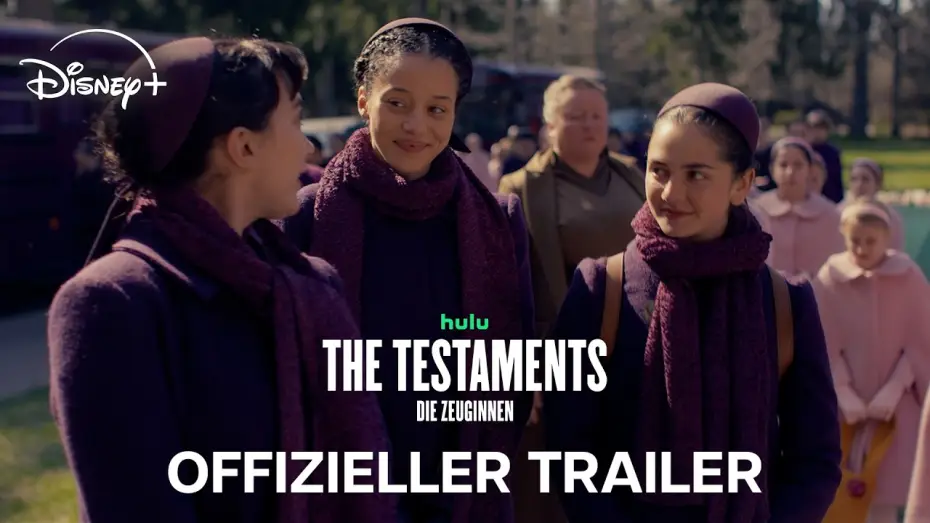 Видео к сериалу Testamenty — The Testaments - Die Zeuginnen | Offizieller Trailer | Ab 8. April auf Disney+ streamen