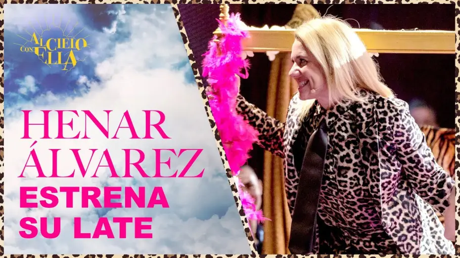 Wideo do serialu Al cielo con ella — La espectacular entrada de Henar Álvarez en su propio late show | Al Cielo Con Ella