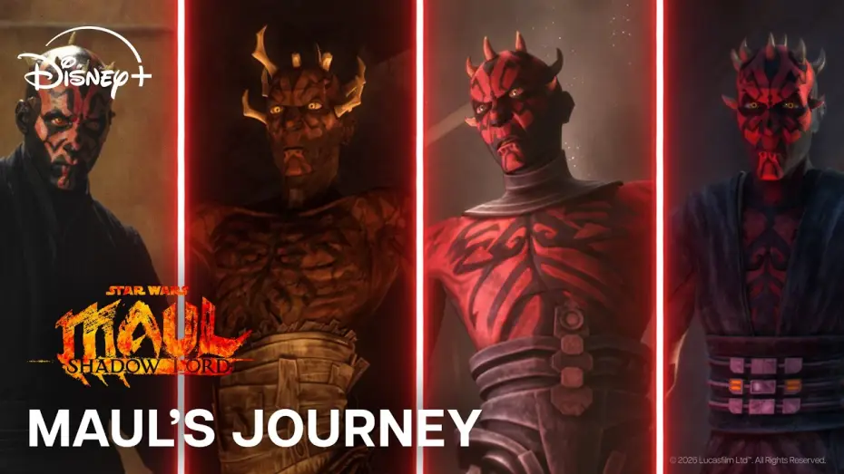 Видео к сериалу Gwiezdne wojny: Maul - Mistrz cienia — Maul's Journey