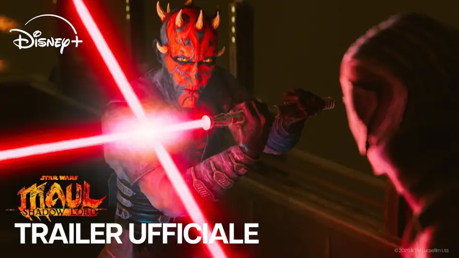 Видео к сериалу Gwiezdne wojny: Maul - Mistrz cienia — Star Wars: Maul - Shadow Lord | Trailer Ufficiale | Dal 6 Aprile su Disney+