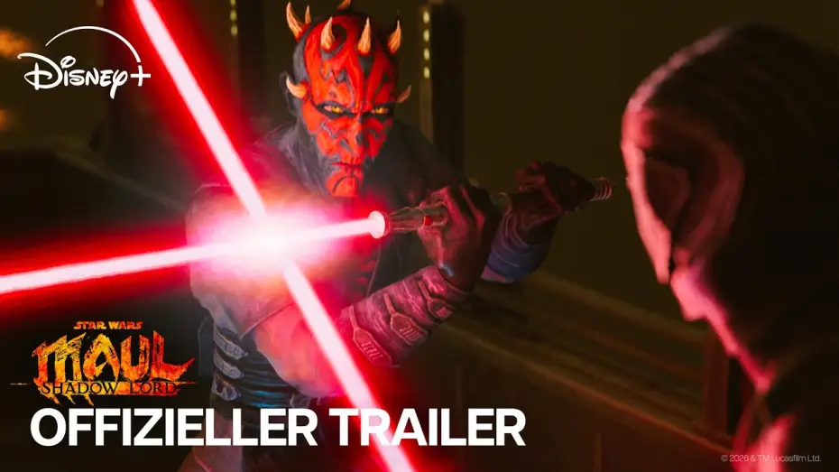 Видео к сериалу Gwiezdne wojny: Maul - Mistrz cienia — Star Wars: Maul – Shadow Lord | Offizieller Trailer | Ab 6. April auf Disney+