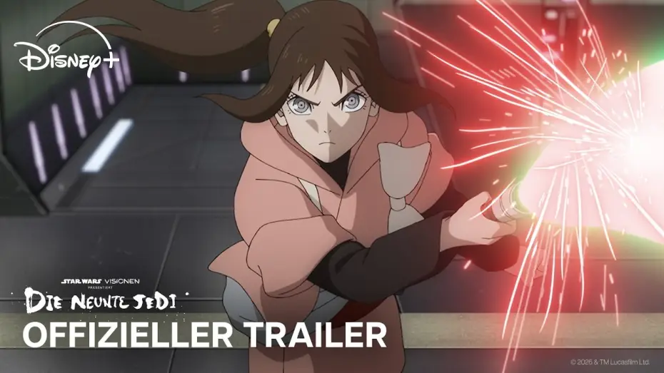 Видео к сериалу Gwiezdne wojny: Wizje – Dziewiąty Jedi — Star Wars: Visionen präsentiert: Die neunte Jedi I Offizieller Trailer I Ab 5. August auf Disney+