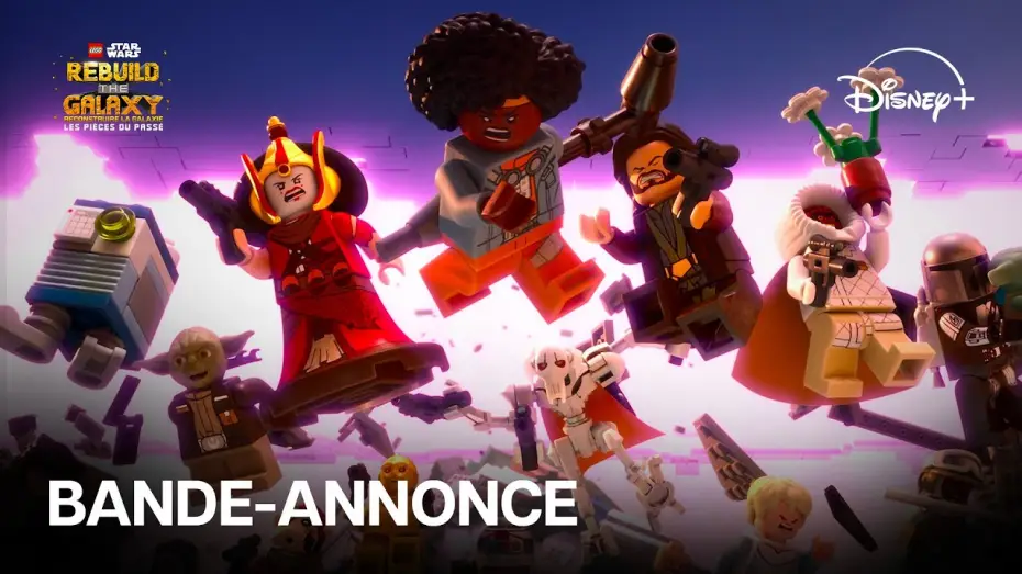 Wideo do serialu LEGO Gwiezdne Wojny: Odbuduj galaktykę – Elementy przeszłości — LEGO Star Wars : Reconstruire la galaxie : Les Pièces du Passé - Bande-annonce (VF) | Disney+