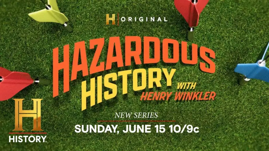 Wideo do serialu Absurdy przeszłości: historie pełne ryzyka — TV Legend Henry Winkler EP & Hosts New Series "Hazardous History with Henry Winkler" June 15 @ 10/9c