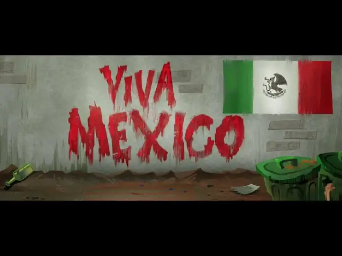 Wideo do serialu El Guapo kontra wampiry narco — EL GUAPO test BG design/paint and camera move
