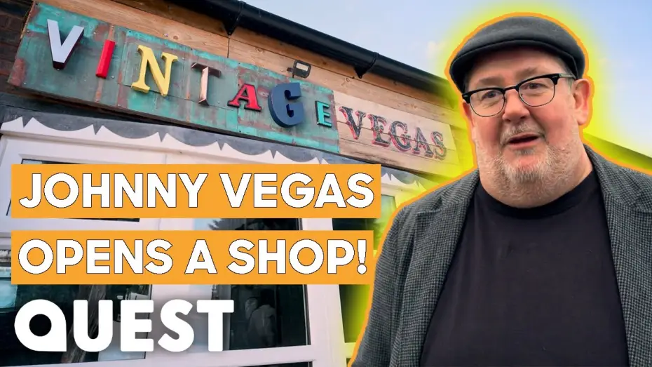 Wideo do serialu Johnny Vegas' Little Shop of Antiques — Johnny Vegas Opens Vintage Vegas Antiques Shop! | Johnny Vegas' Little Shop Of Antiques