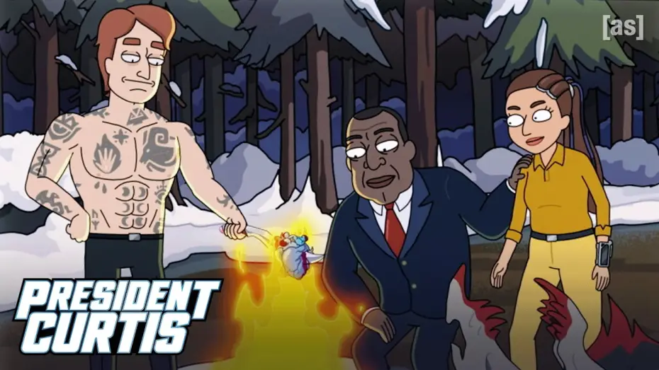 Видео к сериалу Prezydent Curtis — Curtis vs. Wendigo