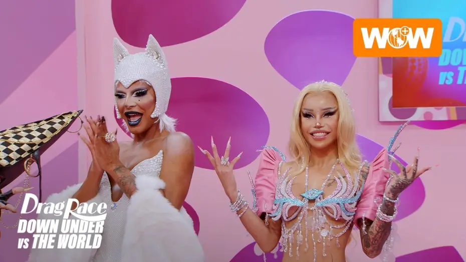 Видео к сериалу Drag Race Down Under vs The World — Drag Race Down Under vs The World | First 15 Minutes SNEAK PEEK | WOW Presents Plus