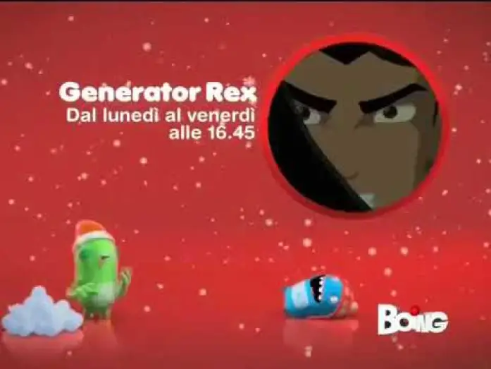 Видео к сериалу Generator Rex — Generator Rex promo ita boing + concorso sul sito boing
