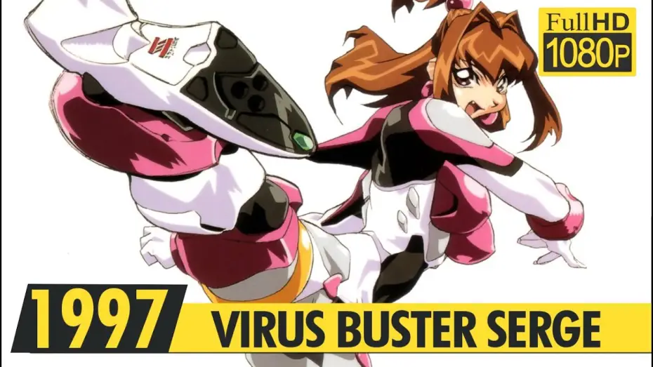 Wideo do serialu Serge, pogromca wirusów — VIRUS BUSTER SERGE | Creditless Opening | 2k Ai | 1997