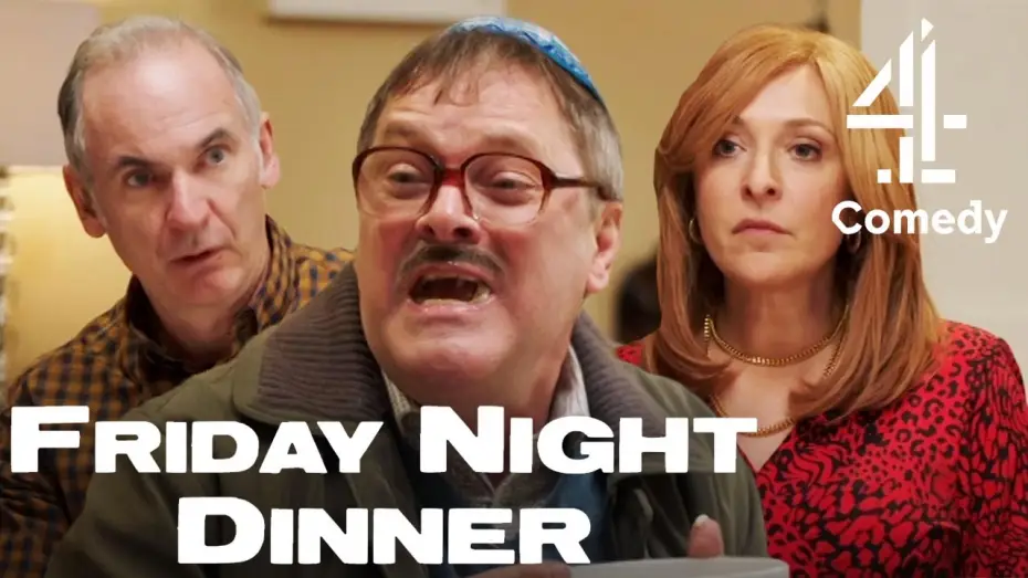 Wideo do serialu Obiady piątkowe — Jim HATES Auntie Val's Rice Pudding?! | Friday Night Dinner Series 6