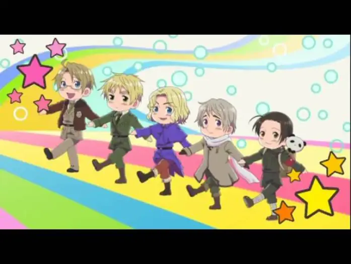 Видео к сериалу ヘタリア — Hetalia   Axis Powers Ending