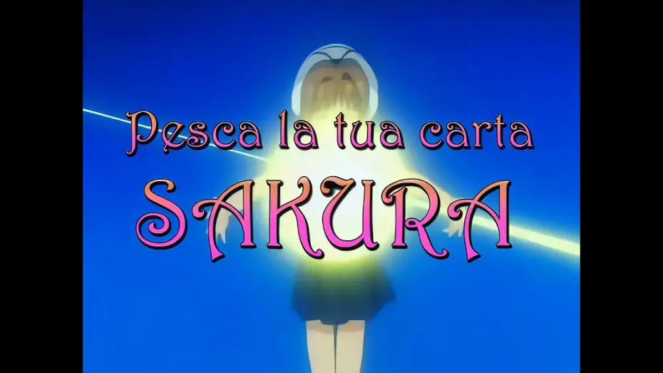 Wideo do serialu Cardcaptor Sakura — PESCA LA TUA CARTA SAKURA - videosigla TV - BASE MUSICALE CON CORI
