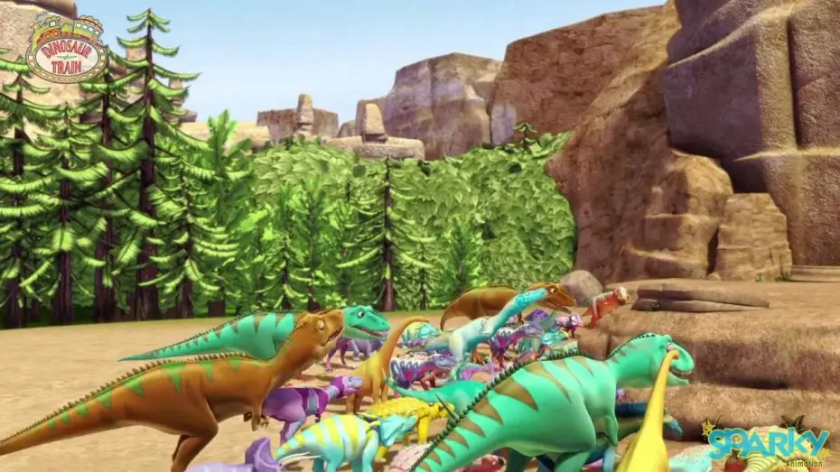 Видео к сериалу Dinopociąg — DINOSAUR TRAIN Trailer