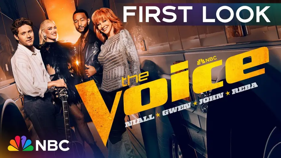 Видео к сериалу The Voice — Niall, John, Reba and Gwen's First Day on Set | The Voice | NBC