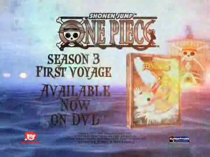Видео к сериалу One Piece — One Piece Season 3 First Voyage DVD Trailer!