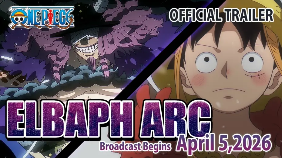 Видео к сериалу One Piece — Elbaph Arc Official Trailer [Subtitled]