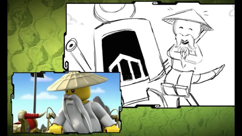 Видео к сериалу Ninjago: Mistrzowie Spinjitzu — How Animation is done! - LEGO Ninjago - Behind The Scenes