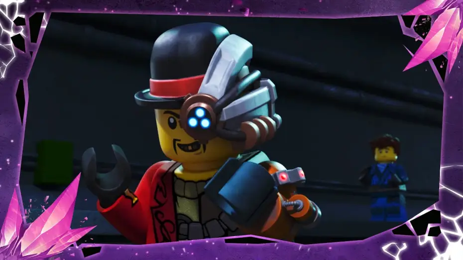 Видео к сериалу Ninjago: Mistrzowie Spinjitzu — NINJAGO Crystalized - Ninja vs. The Mechanic