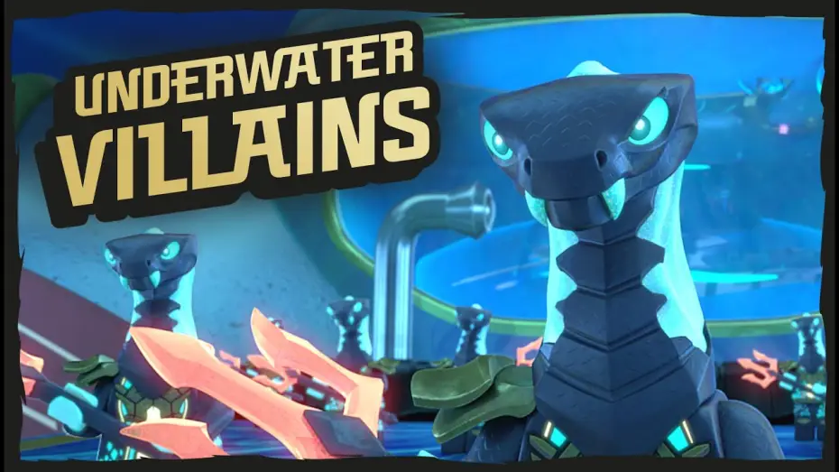 Видео к сериалу Ninjago: Mistrzowie Spinjitzu — NINJAGO Seabound | Ninja vs. Maraay Guards| LEGO Family Entertainment